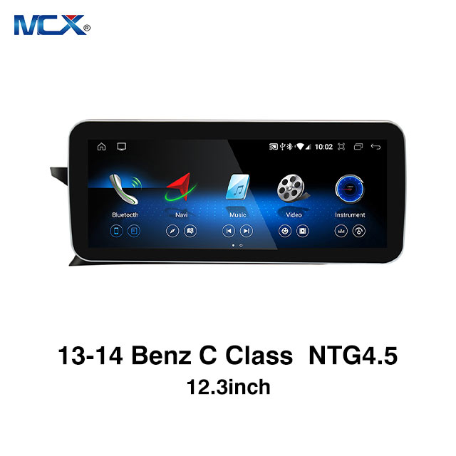 MCX 13-14 Benz C Class W204 NTG 4.5 12.3 Inch Car Multimedia System Trader