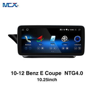 MCX 10-12 Benz E Class Coupe W207 C207 NTG 4.0 10.25 Inch Car Touch Screen Inc