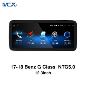 MCX 17-18 Benz G Class W641 NTG 5.0 12.3 Inch Stereo Car Touch Screen Manufacturing