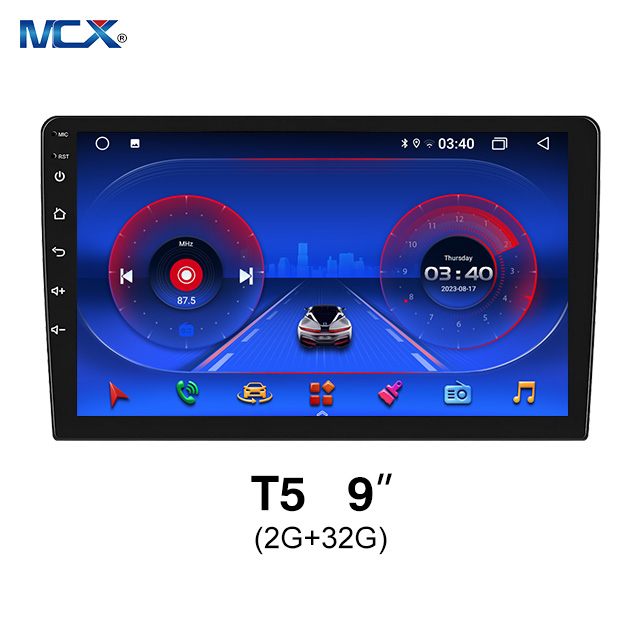 MCX T5 9'' 2+32G Wifi GPS Android 10 Para Carro Automatic Car Dvd Player China