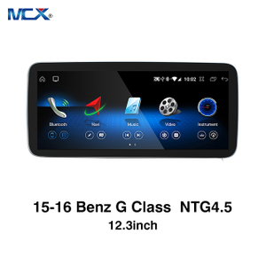 MCX 15-16 Benz G Class W641 NTG4.5 12.3 Inch Android Head Unit Wholesale