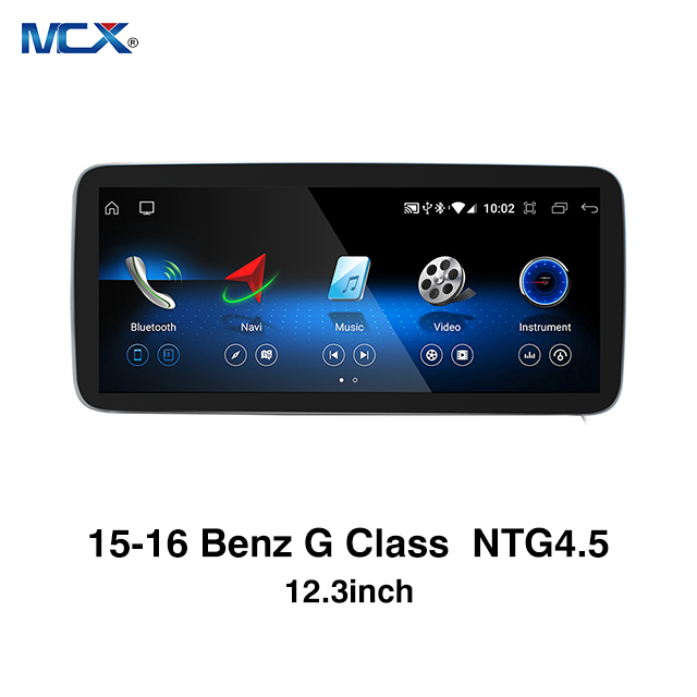 MCX 15-16 Benz G Class W641 NTG4.5 12.3 Inch Android Head Unit Wholesale
