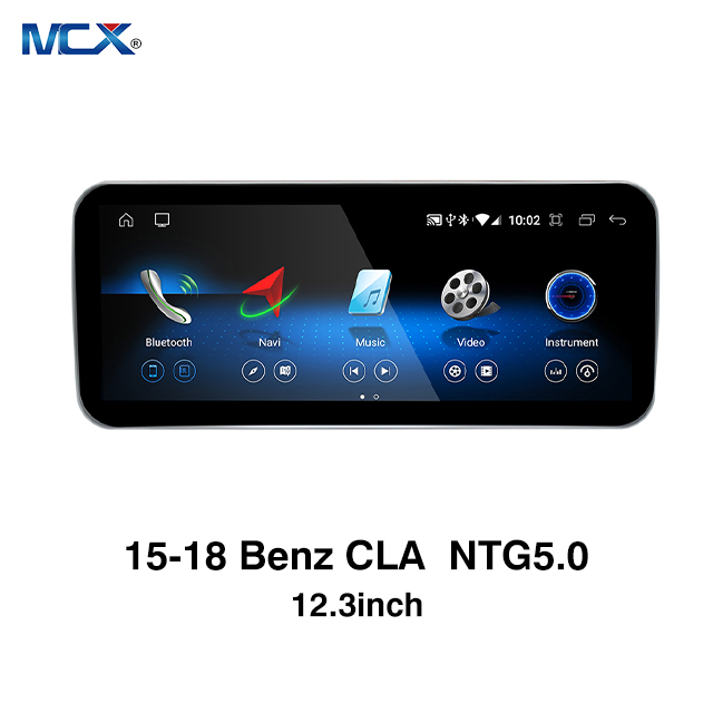 MCX 15-18 Benz CLA NTG 5.0 12.3 Inch BT Automotive Radio Maker