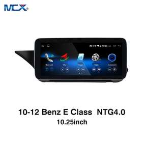 MCX 2010-2012 Benz E Class W212 NTG 4.0 10.25 Inch Car Android Radio Factory