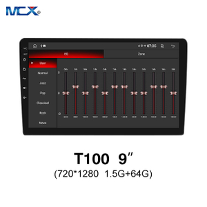 MCX T100 9 Inch 720*1280 1.5G+64G Android Auto Wireless Head Unit Manufacturer