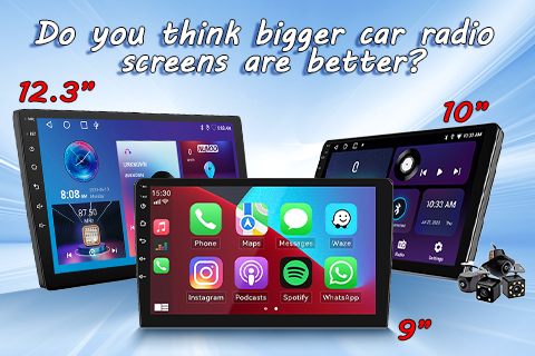 Do You Think Bigger Car Radio Screens Are Better?