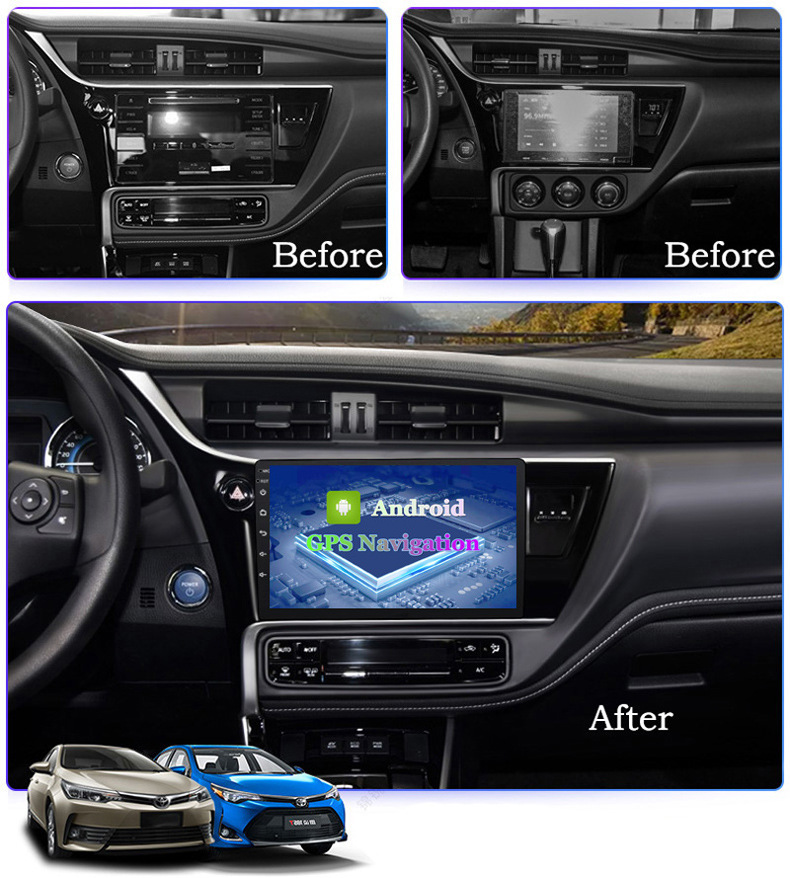 android auto touch screen