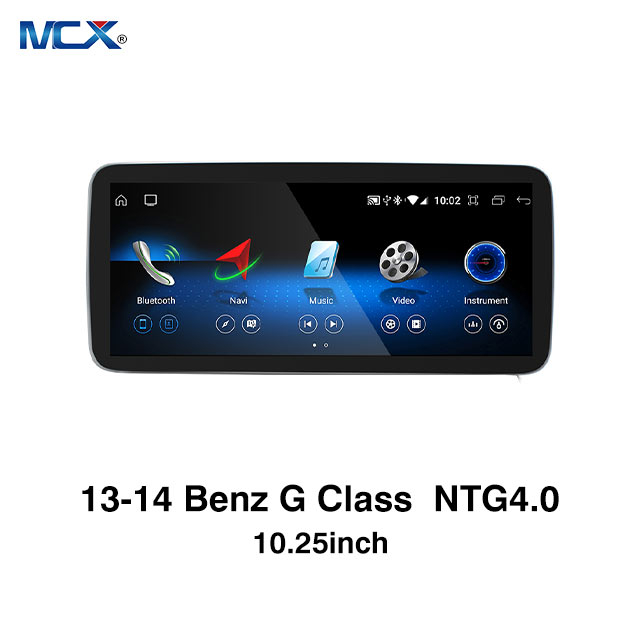 MCX 2013-2014 Benz G Class W641 NTG 4.0 10.25 Inch Car Radio Producer