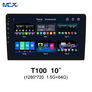 MCX T100 10 in 1280*720 1.5G+64G Android DVD Player for Car Factories