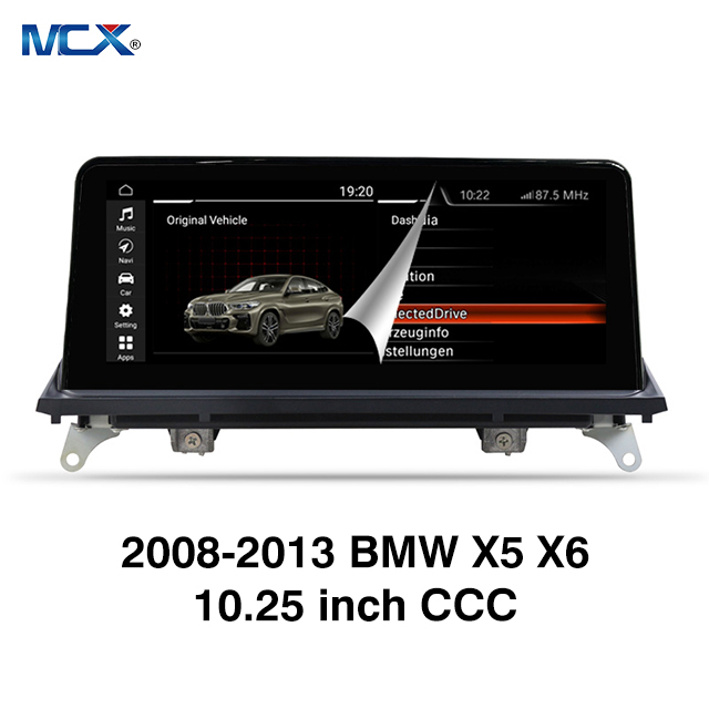 MCX 2008-2013 BMW X5 X6 10.25 inch CCC Multimedia Car Radio Agency