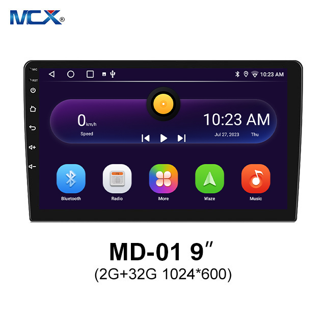 MCX MD-01 9 Inch 2+32G 1024*600 DSP Head Unit Screen Exporter