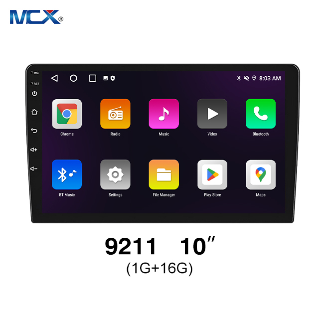 MCX 9211 10 Inch 1+16G Auto GPS Car Android Player Agency
