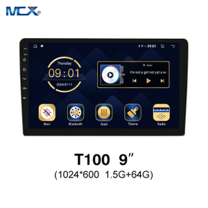 MCX T100 9 Inch 1024*600 1.5G+64G AHD Touch Screen Carplay Agencies