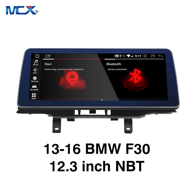 MCX 2013-2016 BMW F30 12.3 Inch NBT Car Navigation Touch Screen Trader