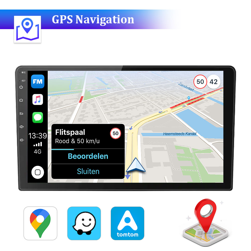Car navigation map