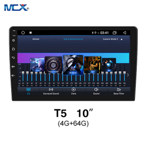 MCX T5 10'' 4+64G 360 Radio Universal Android Car Stereo Wholesale