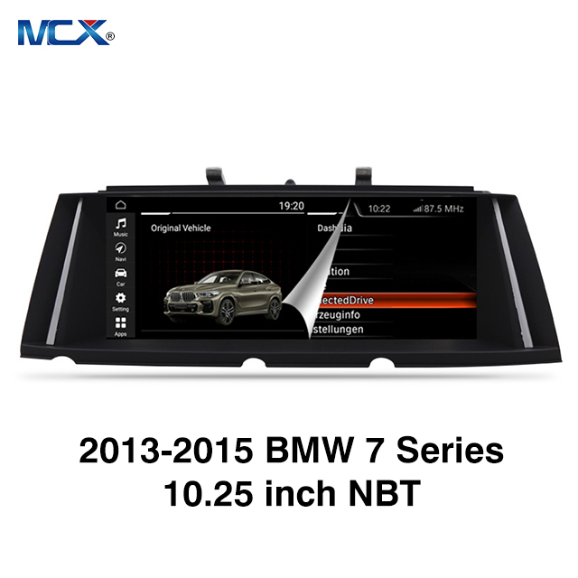 MCX 2013-2015 BMW 7 Series 10.25 Inch NBT Automotive Head Unit Exporter