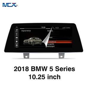 MCX 2018 BMW 5 Series 10.25 Inch Aux Input WiFi Car Touch Screen Wholesales