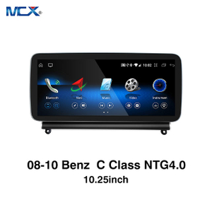 MCX 2008-2010 Benz C Class W204 NTG 4.0 10.25 Inch Car Touch Screen Factory
