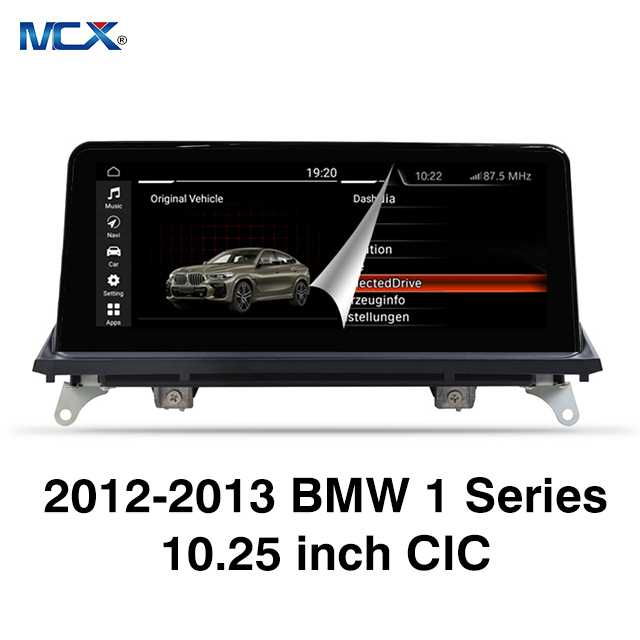 MCX 2012-2013 BMW 1 Series 10.25 Inch CIC Car Audio System Manufacturers