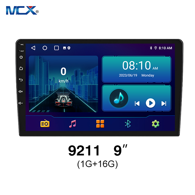 MCX 9211 9 Inch 1+16G Android BT AHD Car Navigation Monitor Provider