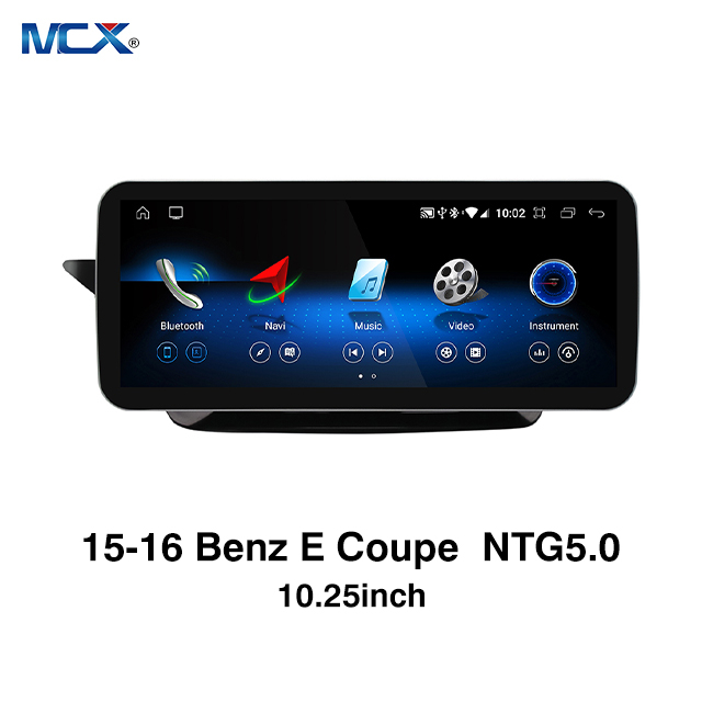 MCX 15-16 Benz E Class Coupe W207 C207 NTG 5.0 10.25 Inch Wholesale Dsp Android Player