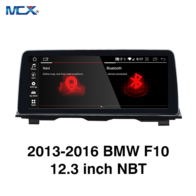 MCX 2013-2016 BMW F10 12.3 Inch Android 12 Car Navigation Touch Screen Maker