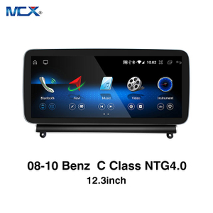 MCX 2008-2010 Benz C Class W204 NTG 4.0 12.3 Inch Car Radio Company