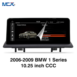 MCX 2006-2009 BMW 1 Series 10.25 Inch CCC Car Touch Screen Factory