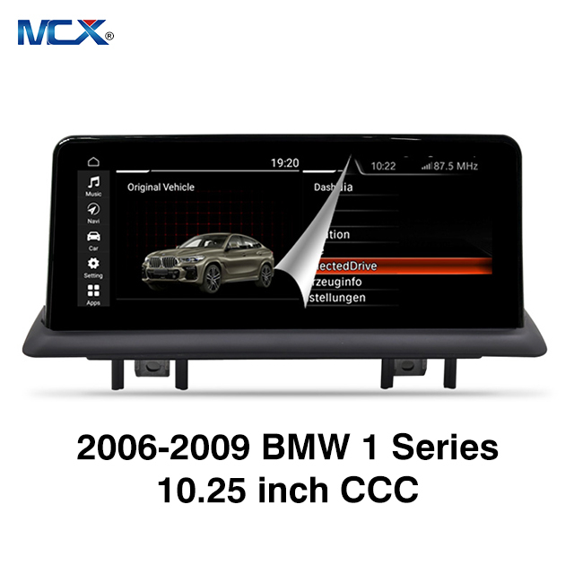 MCX 2006-2009 BMW 1 Series 10.25 Inch CCC Car Touch Screen Factory