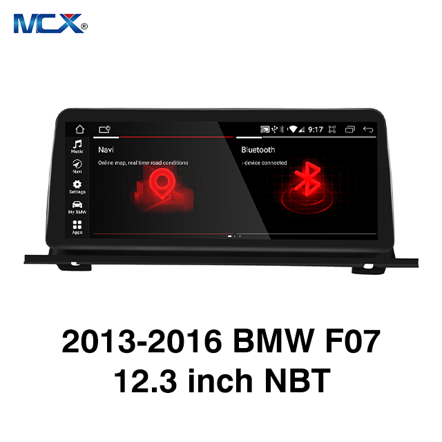 MCX 2013-2016 BMW F07 12.3 Inch NBT Android12 Screen Suppliers