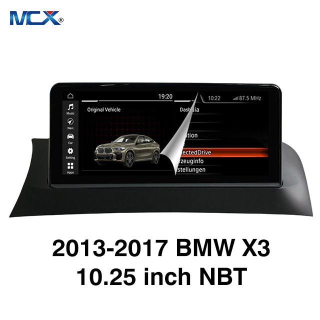 MCX 2013-2017 BMW X3 10.25 Inch NBT Car Android Multimedia Agencies