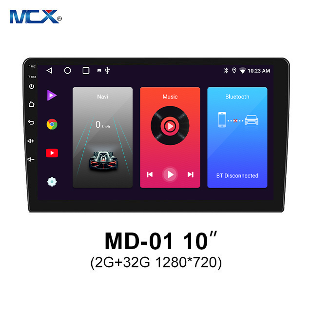 MCX MD-01 10 Inch 2+32G 1280*720 DSP Car Touch Screen Bulk