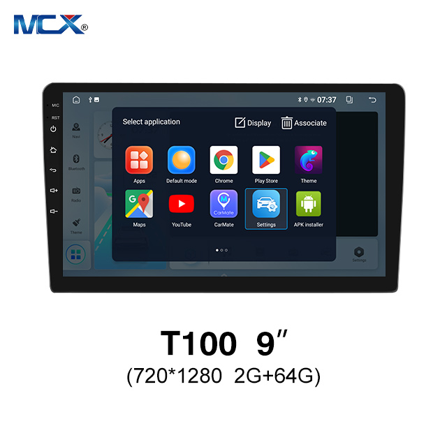MCX T100 9 Inch 720*1280 2G+64G Touch Screen Car Radio with Bluetooth Producer