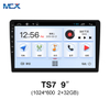 MCX TS7 1024*600 2+32GB Aux Input 9 Inch Screen Car Stereo Suppliers