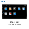 MCX N81 8581 10 Inch 1024*600 6+128g Dsp Full Touch Screen Dvd Player for Car Wholesales