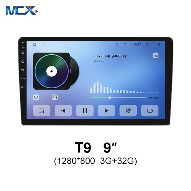 MCX T9 3+32G 9 Inch 1280*800 Bluetooth Mirror Link Car Stereo Player Wholesales