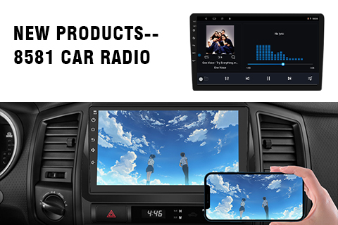 New Products -- 8581 Car Radio
