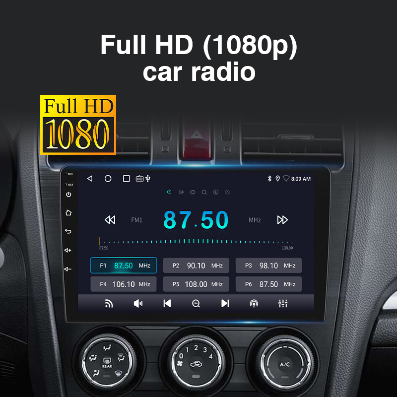Full HD (1080p) car radio