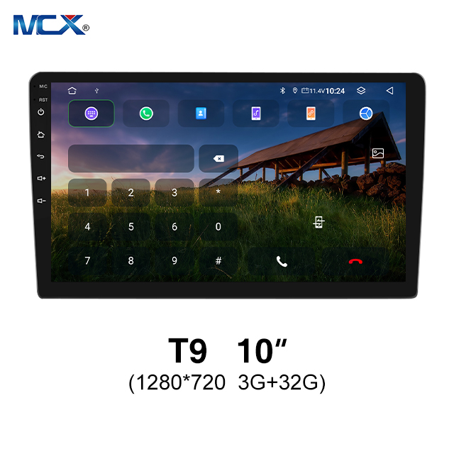 MCX T9 3+32G 10 Inch 1280*720 GPS Wifi Android Car Stereo Supplier