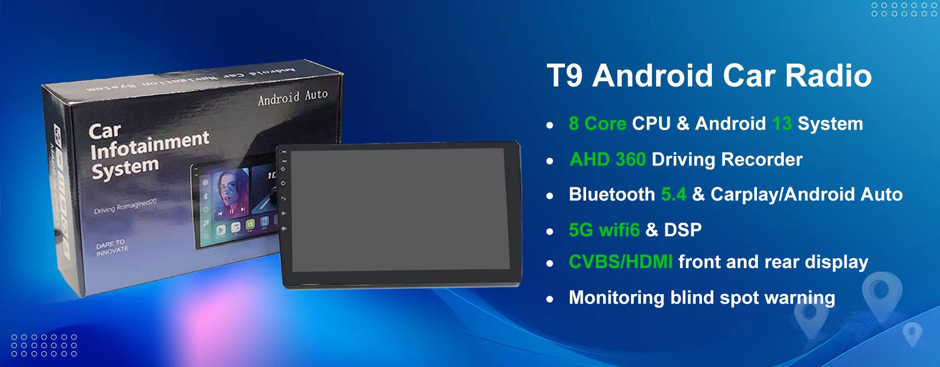 MCX T9 car radio