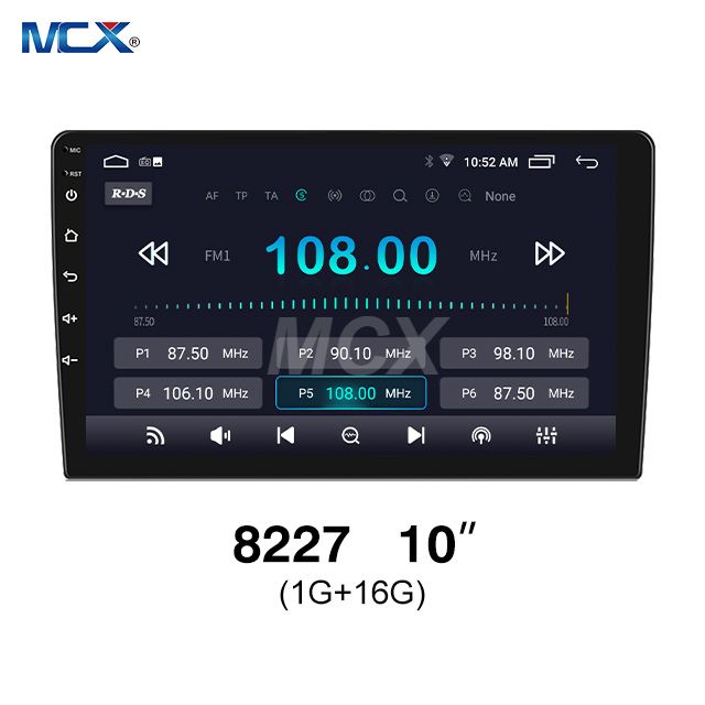 MCX 8227 10 Inch 1+16G AHD Automotive Head Units Suppliers