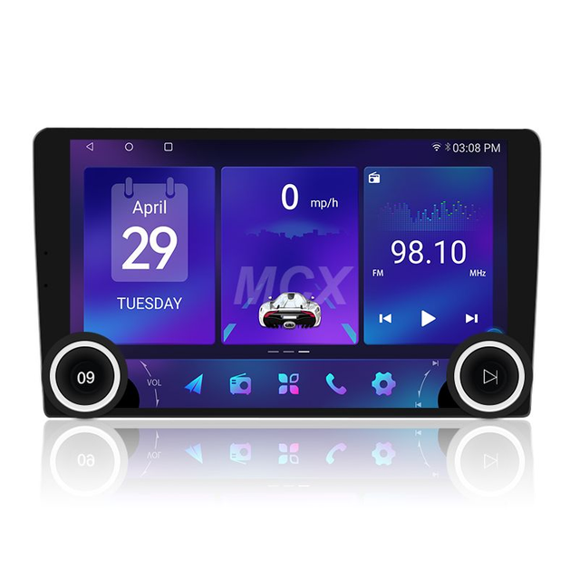 MCX QM9 MAX 4G 360 Camera Double Knob Android Car Touch Screen Chinese Distributors