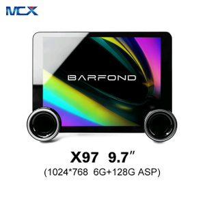 MCX 9.7 Inch X97 6+128G ASP Double Din Apple Carplay with Volume Knob Car Stereo Supplies