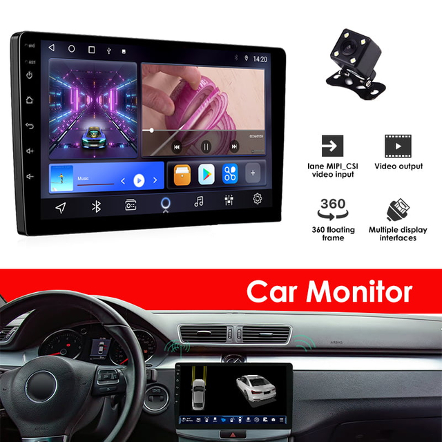 MCX T9 3+32G 9 Inch 1280*800 Bluetooth Mirror Link Car Stereo Player Wholesales