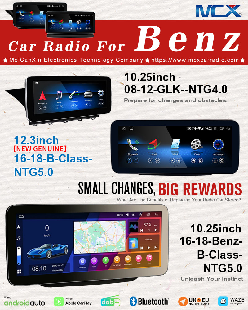 Benz stereo radio