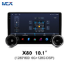 MCX X80 10.1 Inch 6+128G DSP Two Knob Car Stereo with Bluetooth Producers