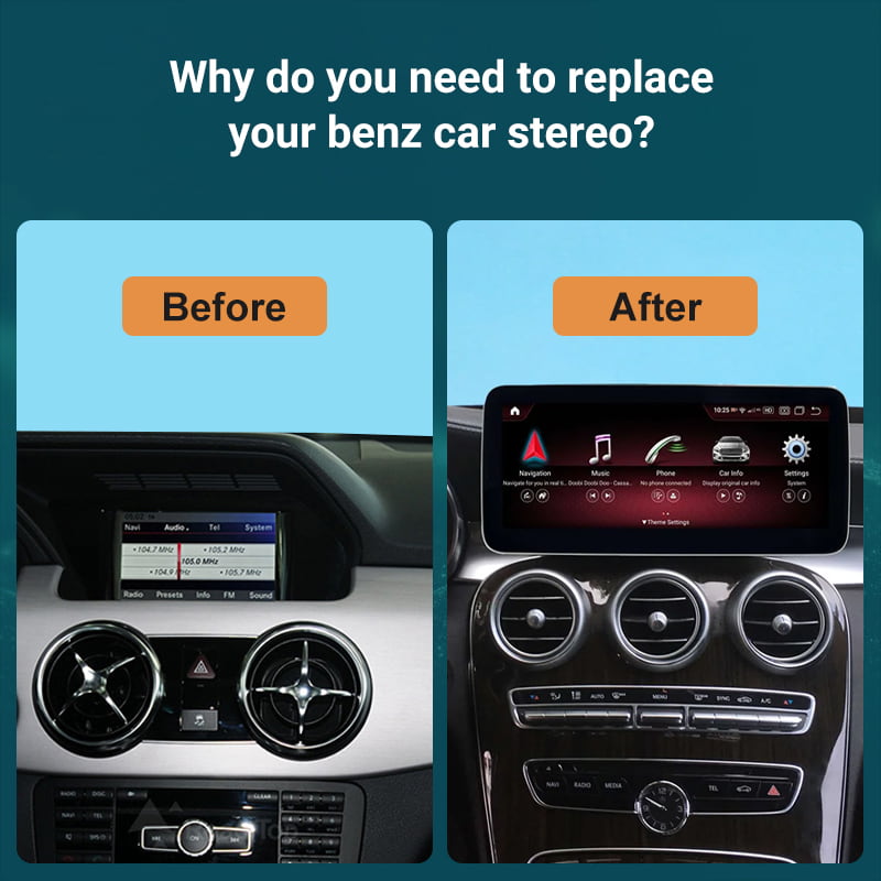 why do you need to replace your benz car stereo