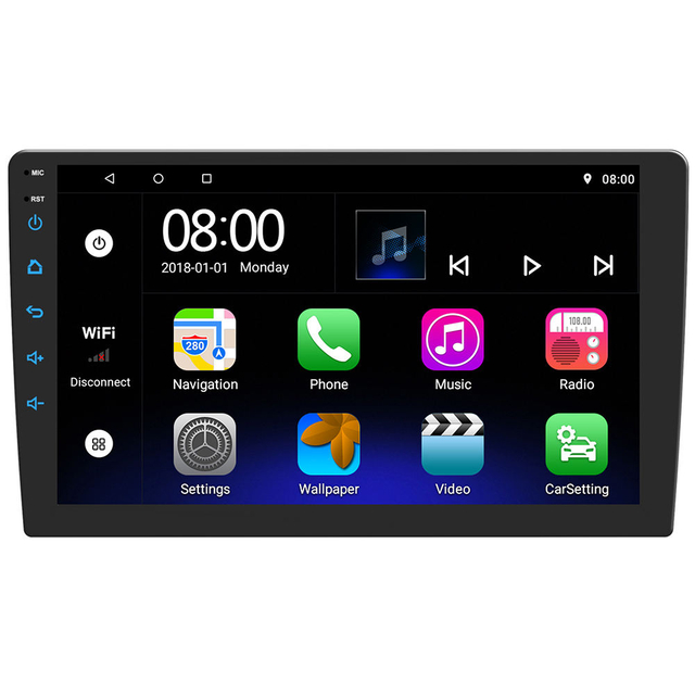 MCX 9 Inch Universal Multimedia DSP Android 11 Car Radio