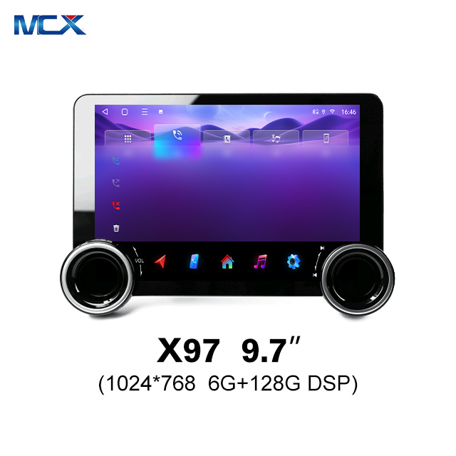 MCX 9.7 Inch X97 4+64G DSP HD Camera Double Knob Full Touch Screen Car Radio Store